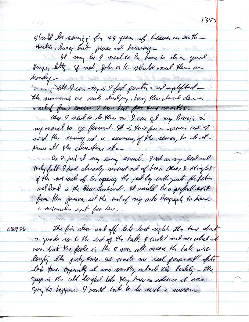 Dr John WorldPeace 2008 Prison Journal